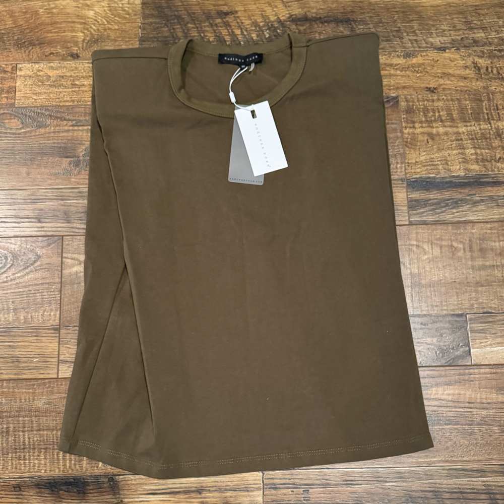 Endless Rose Shoulder Pad T-Shirt